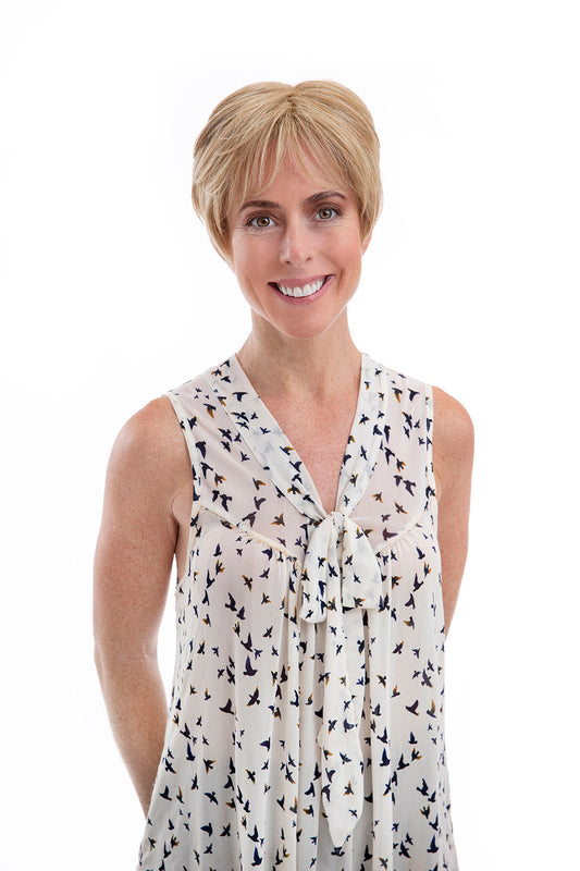 Claire | Lace Front Mono Top Heat-Friendly Synthetic Wig (100% Hand-Tied)