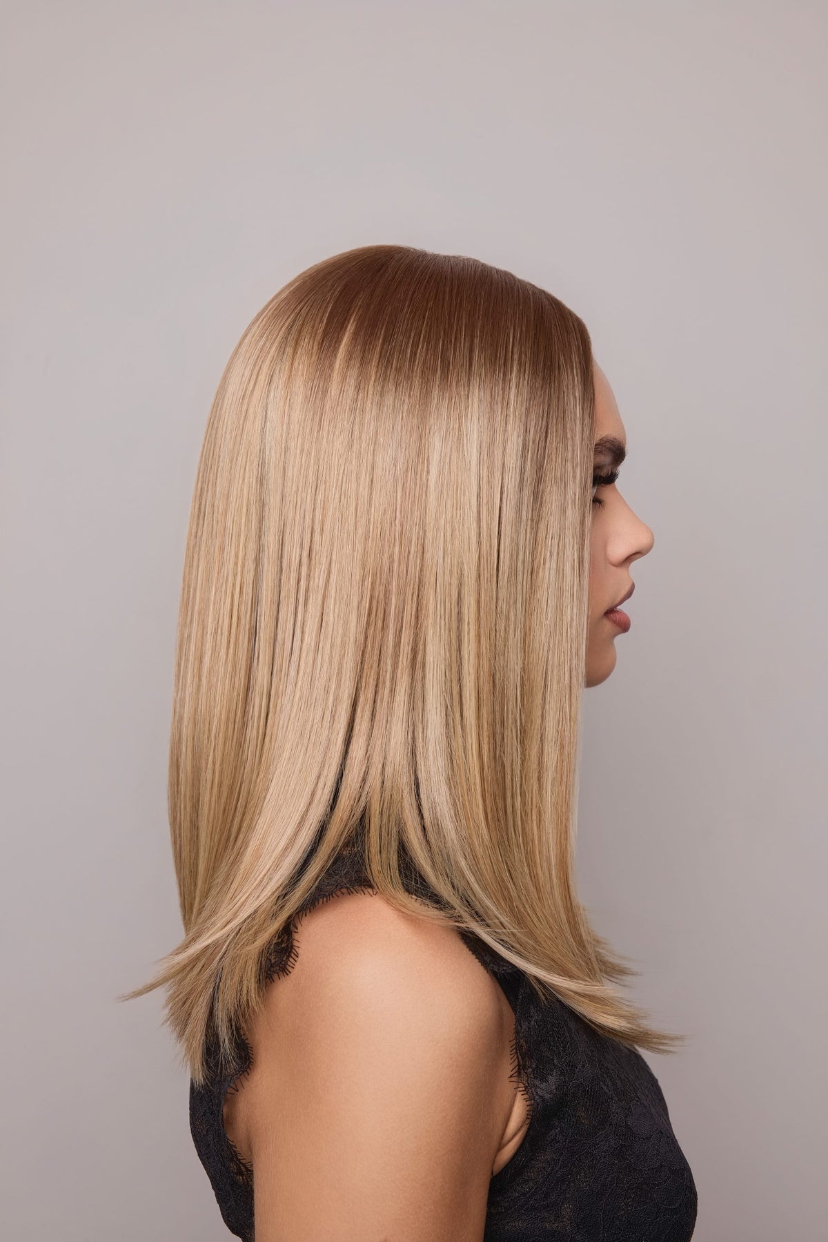 Slone | Lace Front Mono Part Heat-Friendly Synthetic Wig