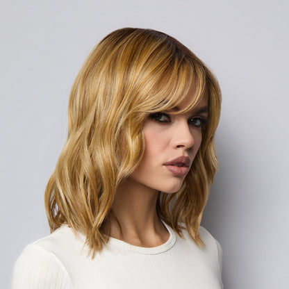Smooth Wavez | Lace Front Mono Part Heat-Friendly Synthetic Wig