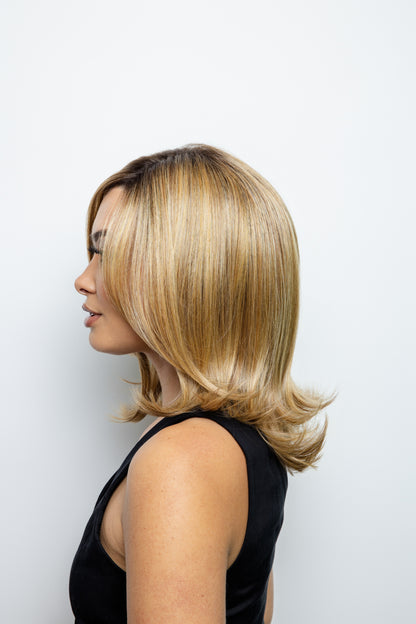 Sophia | Lace Front Mono Part Heat-Friendly Synthetic Wig