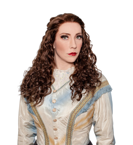 150 Women’s Theatrical Wig Long | Lace Front Remy Human Hair Wig (100% Hand-Tied)