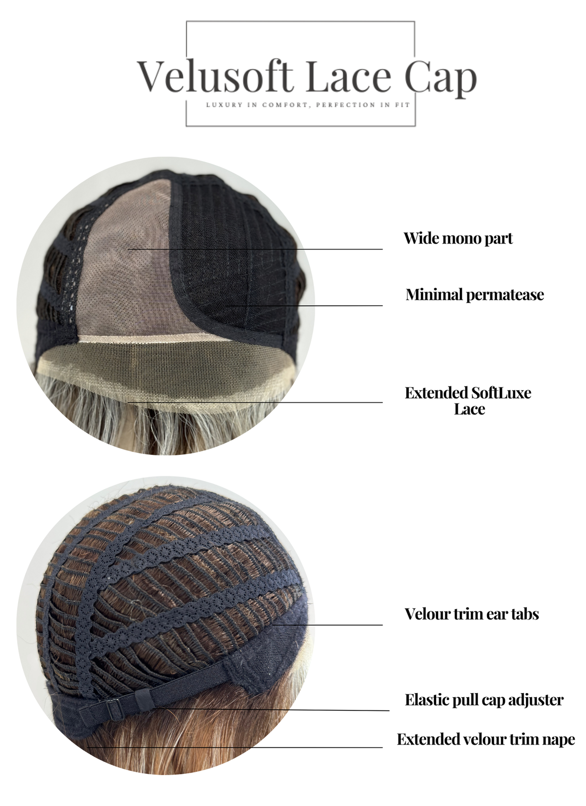 Wynn | Lace Front Mono Part Synthetic Wig