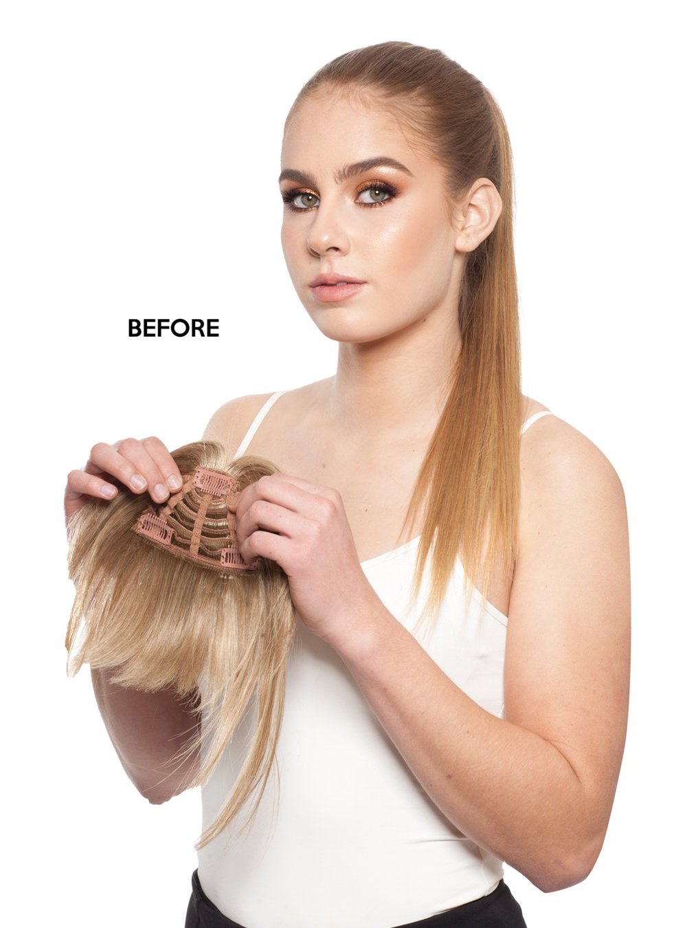 313F H-Add-On Frontal | Human Hair Topper