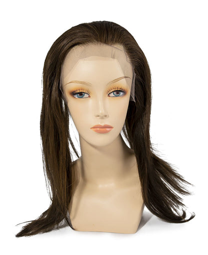 Front-to-Top | Lace Front Human Hair Topper (100% Hand-Tied)