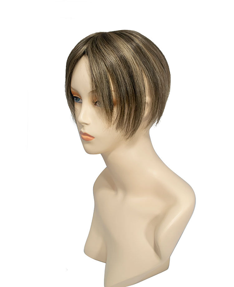 Fusion | Lace Human Hair Topper (100% Hand-Tied)