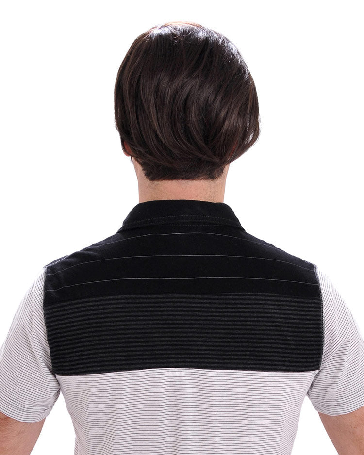 401 Men's System H | Mono-Top Remy Human Hair Topper (100% Hand-Tied)