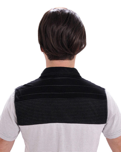 401 Men's System H | Mono-Top Remy Human Hair Topper (100% Hand-Tied)