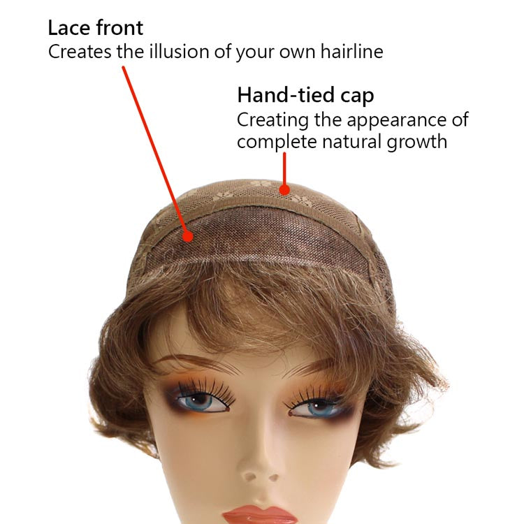 Natalie (Petite) | Lace Front Synthetic Wig (100% Hand-Tied)