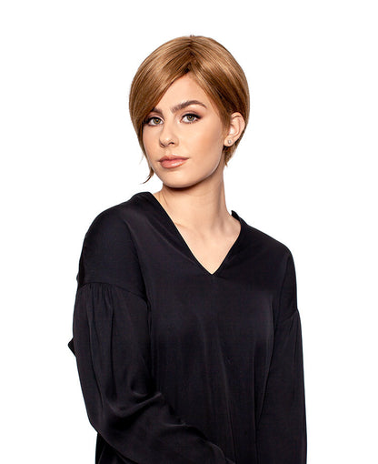 Natural Lace Top C | Lace Front Remy Human Hair Topper (100% Hand-Tied)